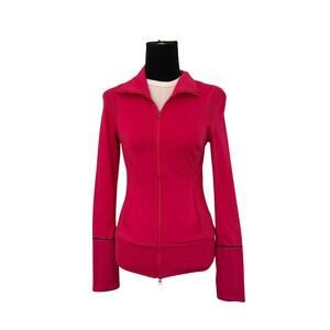 Z by Zella Pink Full Zip Jacket XS Athletic Zip Up Long Sleeve Activewear Top